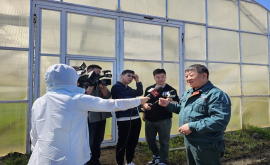 2024年5月24日，农业总公司副总经理侯正发接受《守望都视追采访_副本.jpg