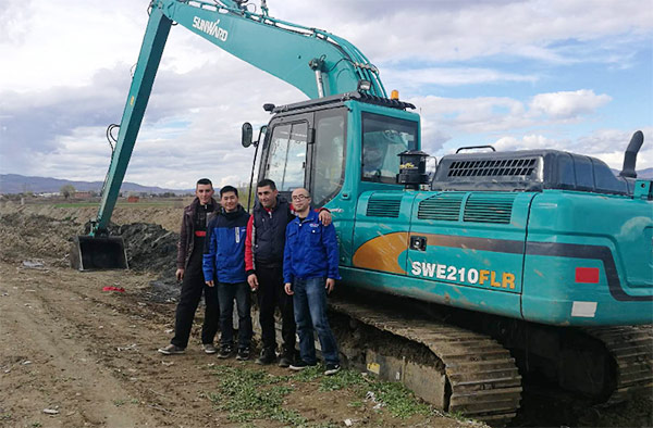 在欧洲市场做巡检，，感受九州ku酷游智造