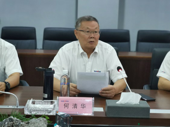 深化校企相助 湖南农大党委书记陈弘一行到访九州ku酷游智能