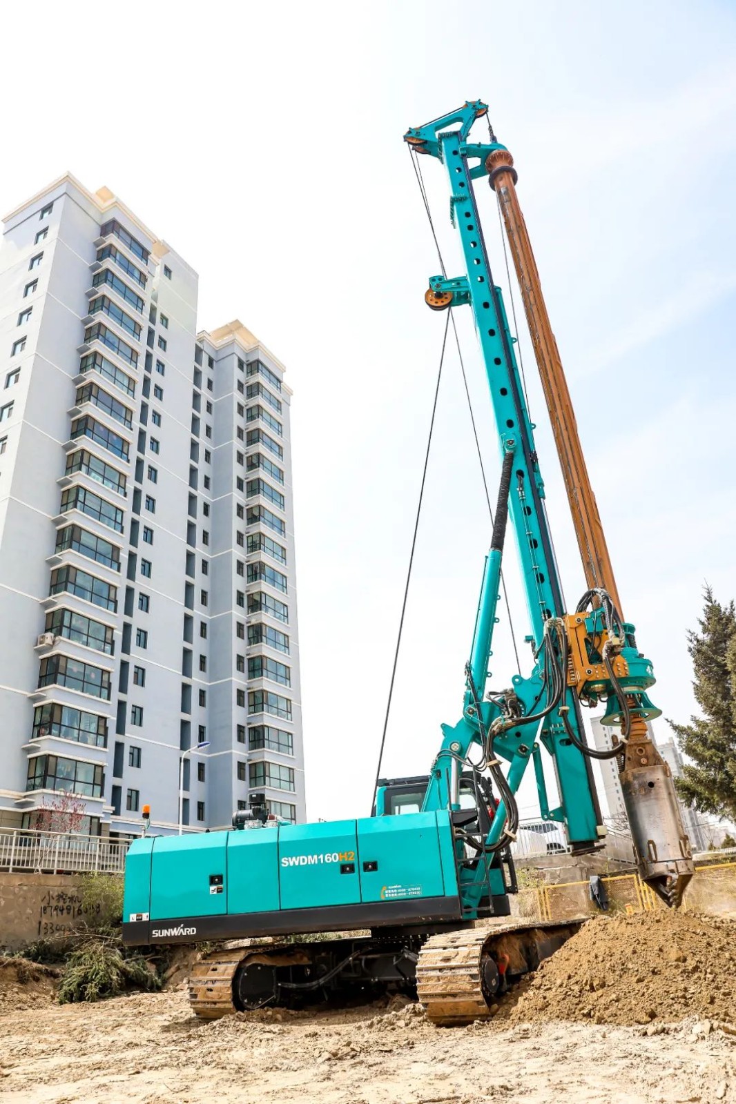 九州ku酷游智能SWDM160H2旋挖钻机荣膺中国工程机械年度产品TOP50市场体现金奖