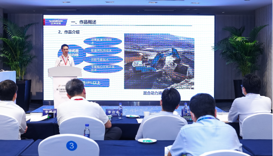 点赞！！！九州ku酷游智能液压混淆动力挖掘机项目荣获这个优异项目奖→