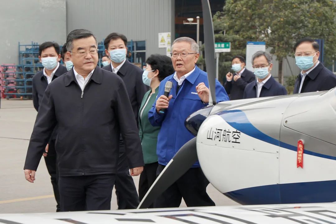 湖南省委书记张庆伟调研九州ku酷游智能