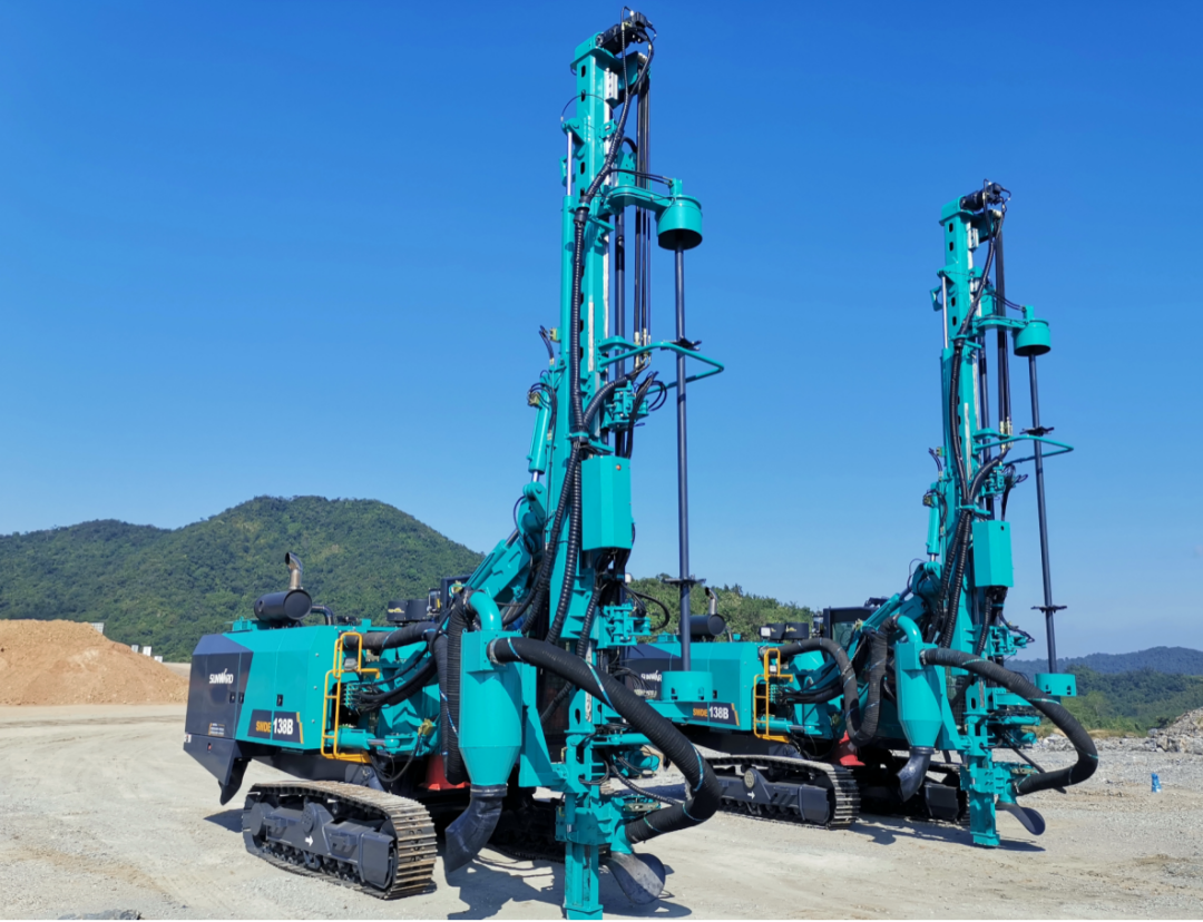追加订单！！九州ku酷游智能一体化潜孔钻机助力海南华润水泥获好评