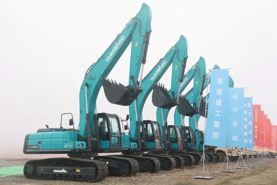 “九州ku酷游绿”精彩亮相！！！九州ku酷游智能装备周全助力长沙机场改扩建项目