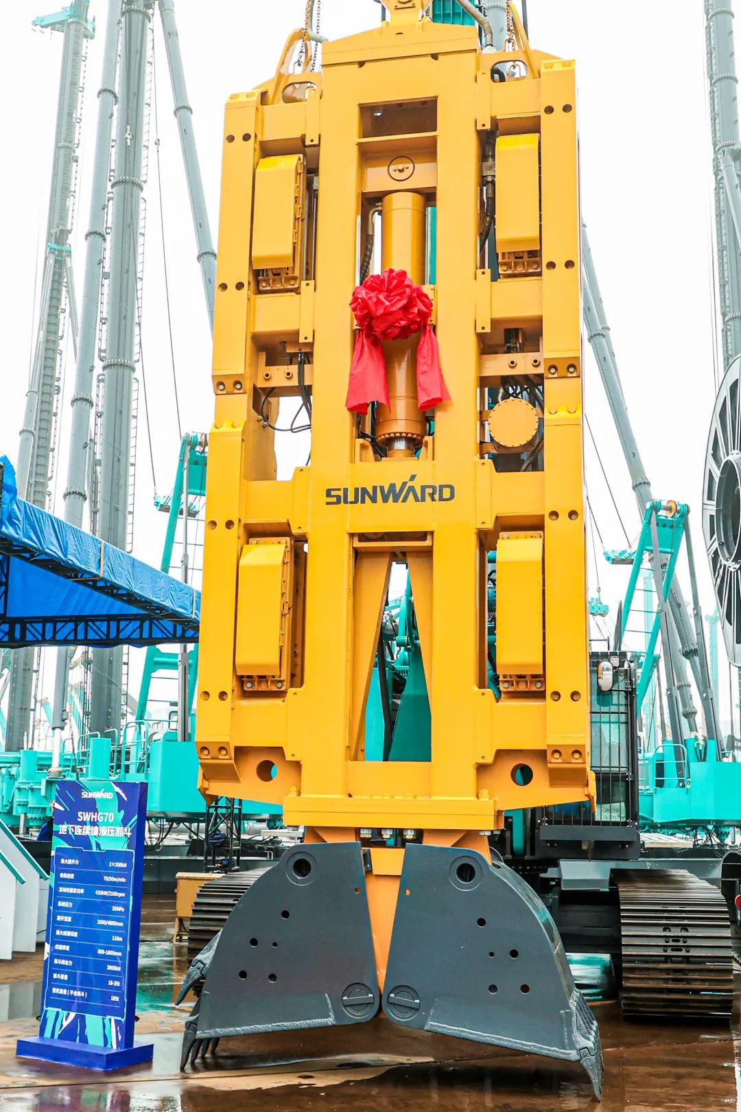 打造“明星产品”！九州ku酷游智能地下连续墙液压抓斗乐成宣布