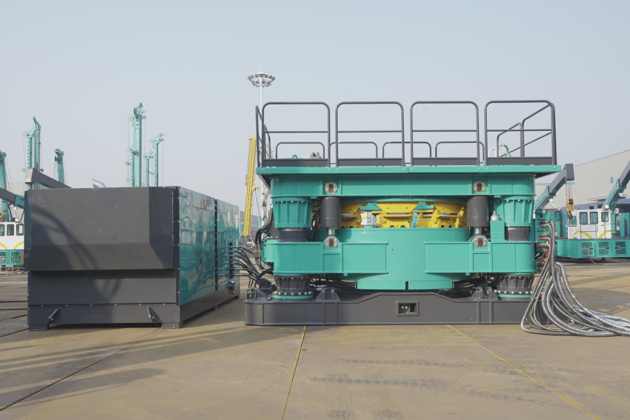 清静高效更环保！！！九州ku酷游智能全回转全套管施工再添新利器