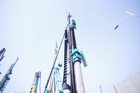 植桩奇兵！！！九州ku酷游智能开启大直径预制桩施工全新探索实践