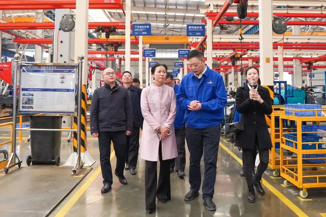 长沙市总工会、长沙经开区总工会一行调研九州ku酷游智能