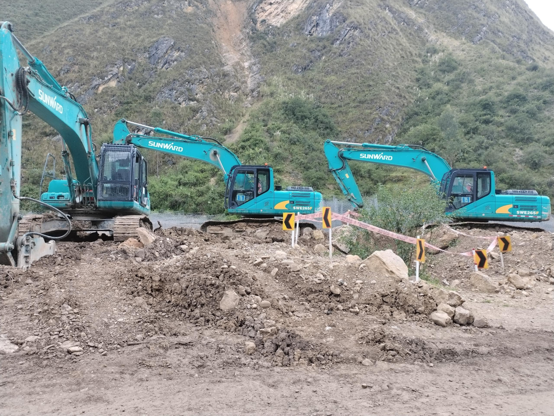 挑战天下第二高山脉！！！九州ku酷游智能装备助力秘鲁安第斯国家公路项目建设