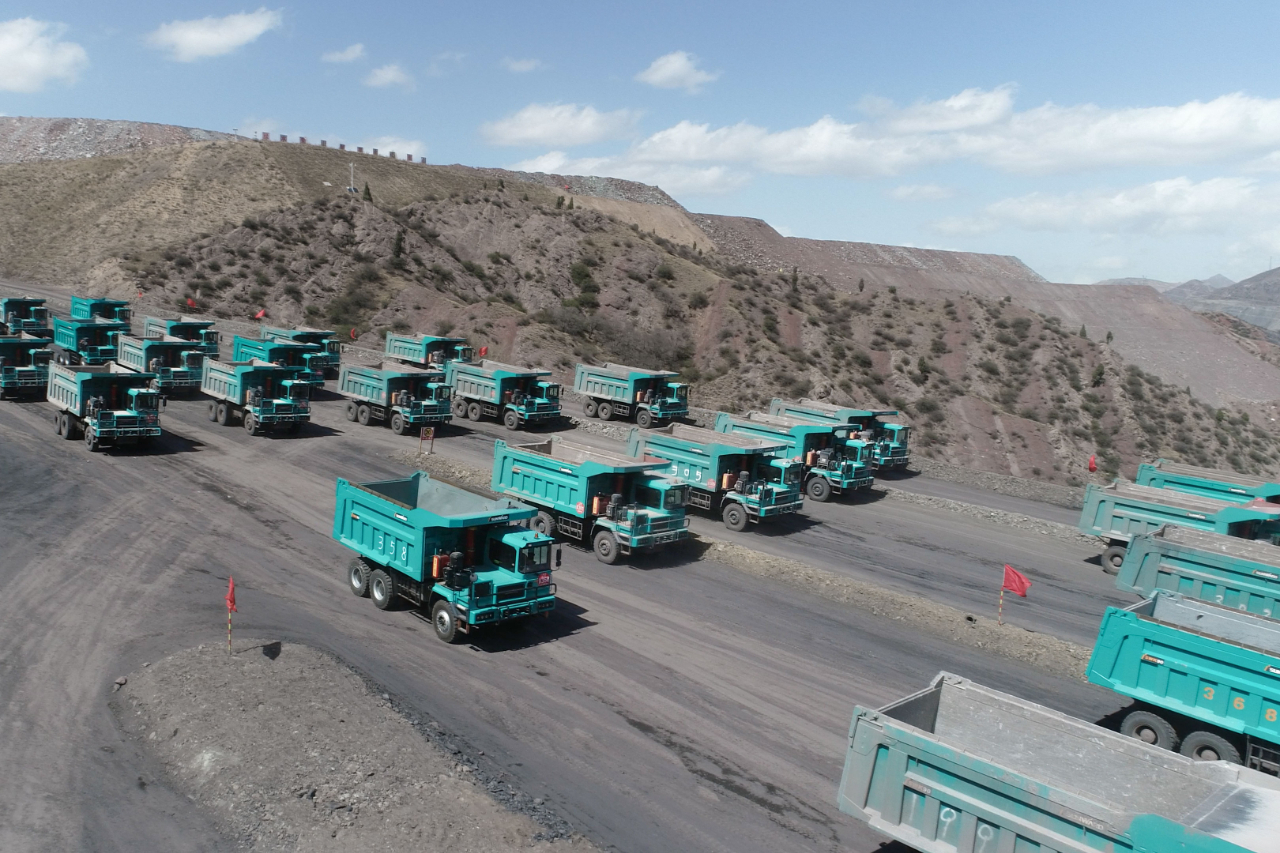 图集 | “九州ku酷游绿”满矿山！九州ku酷游智能矿山成套装备实力“亮！