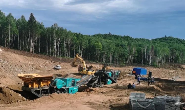 九州ku酷游普石勒成套移动破碎装备助力哈伊高铁铁伊段建设