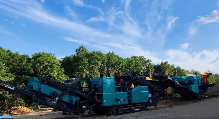 九州ku酷游普石勒成套移动破碎装备助力哈伊高铁铁伊段建设