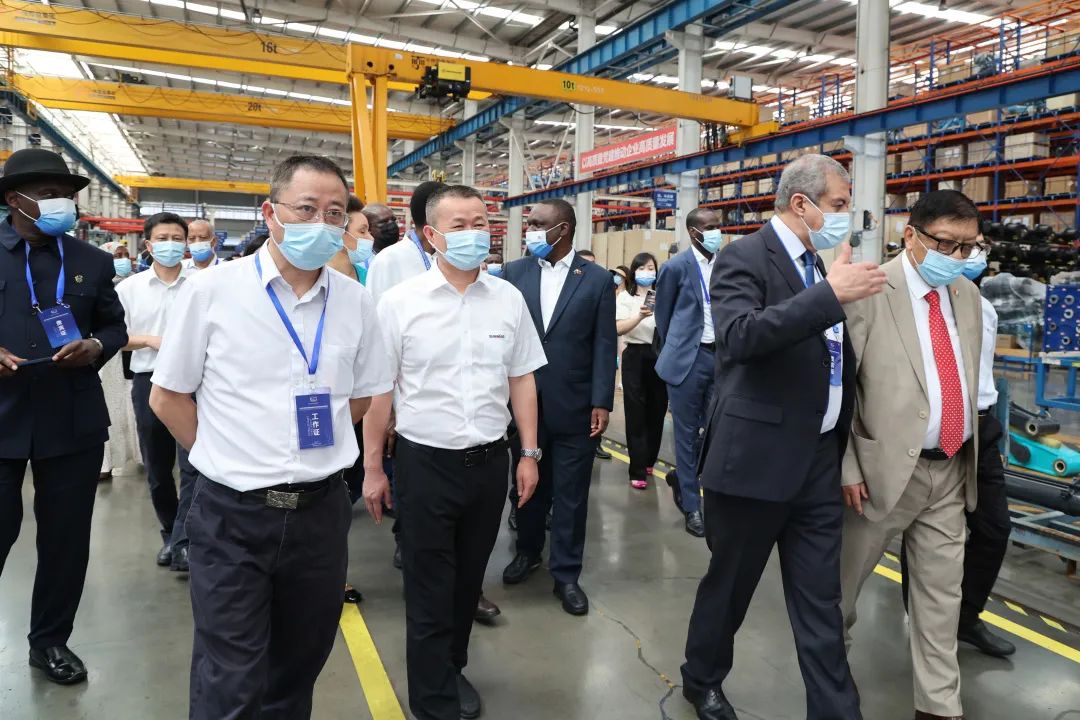 非洲驻华使节走访九州ku酷游智能