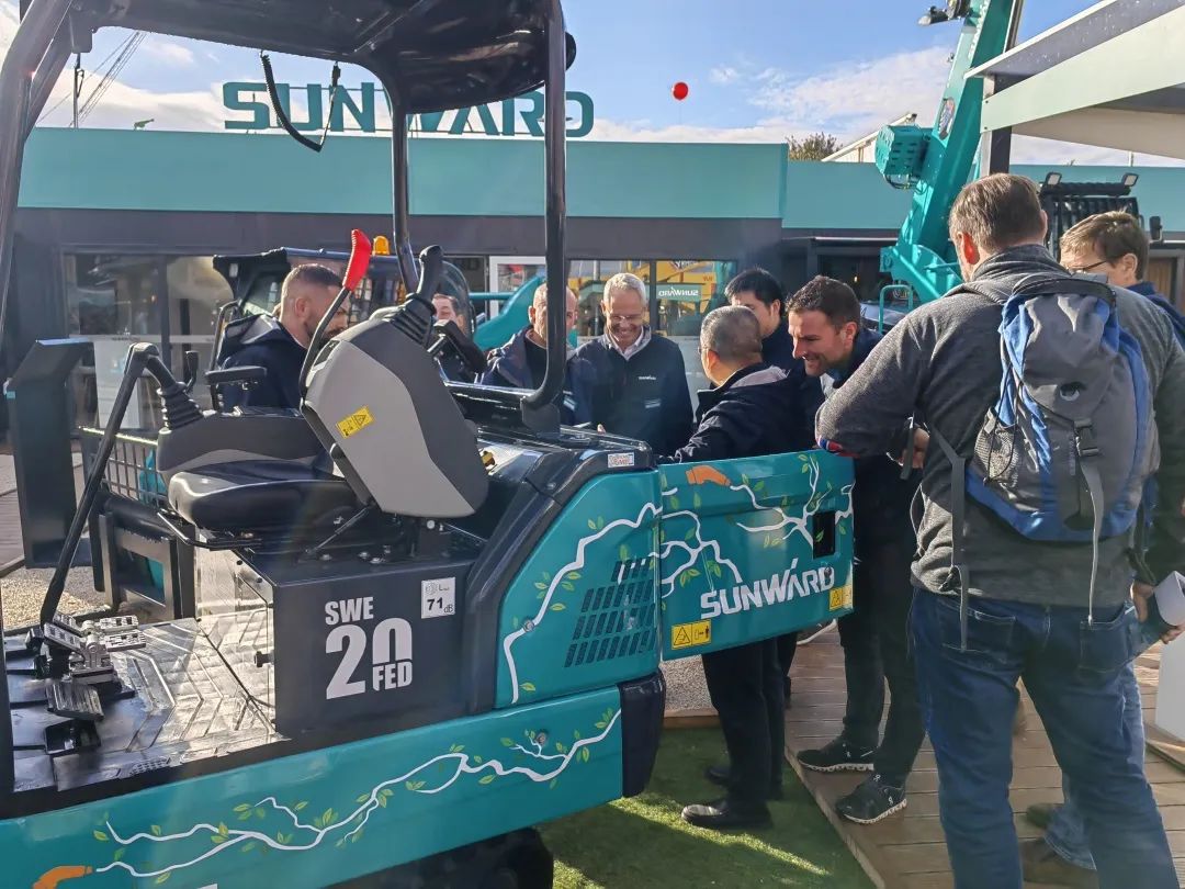 Bauma 2022 | 持续加码欧洲高端市场，“九州ku酷游绿”闪灼德国慕尼黑