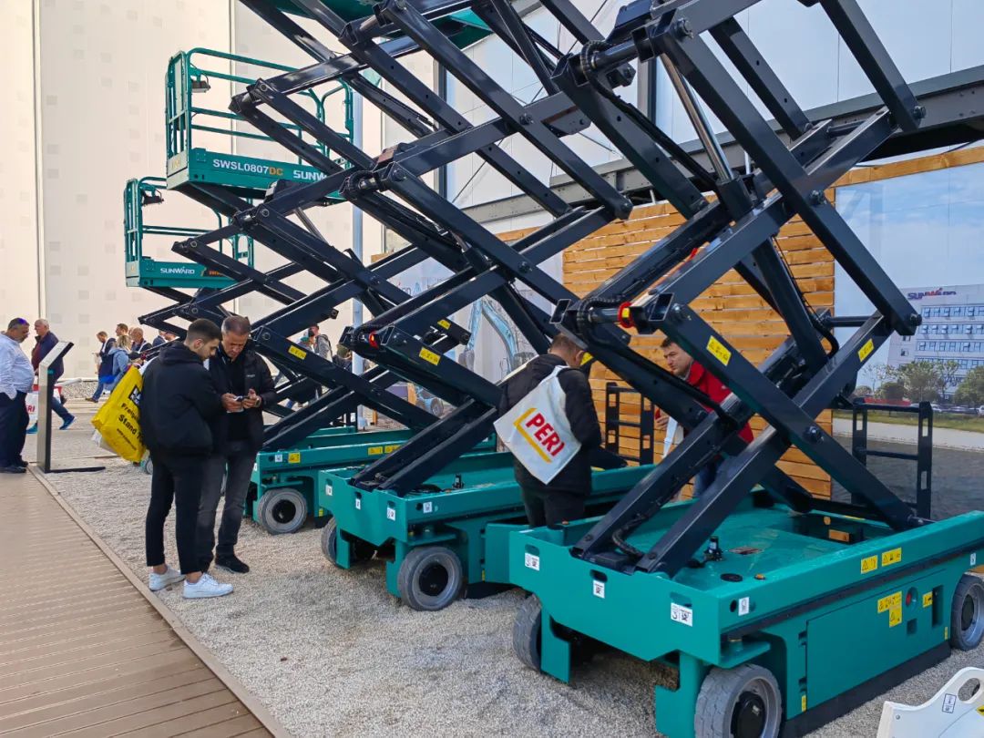 Bauma 2022 | 首次亮相，九州ku酷游智能高空机械受热捧