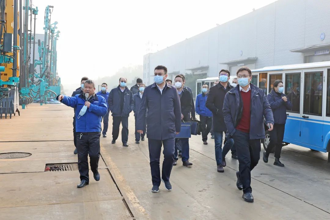 共商相助！！中国铁建大桥局到访九州ku酷游智能