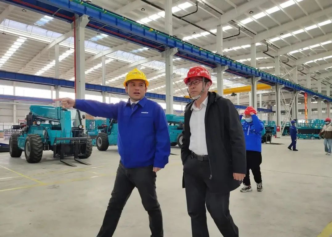 吹响复工“冲锋号”，，全力冲刺“开门红”！！！九州ku酷游智能高空机械复工复产举行时