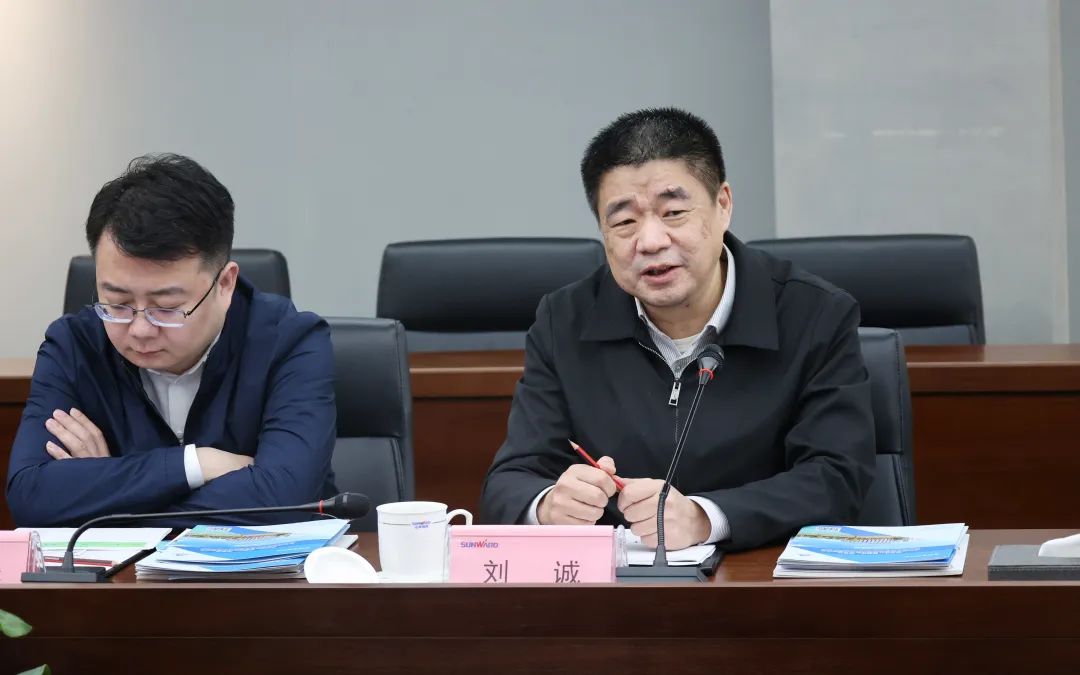 中国恩菲总司理刘诚一行到访九州ku酷游智能