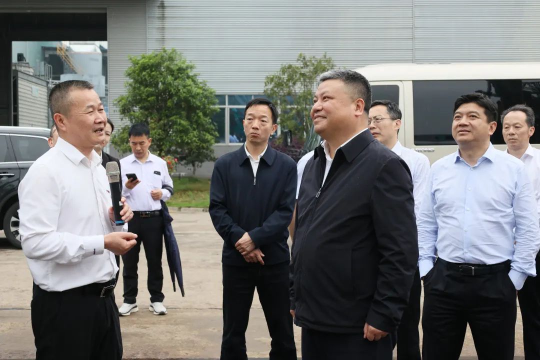 长沙市政协主席陈刚调研九州ku酷游智能