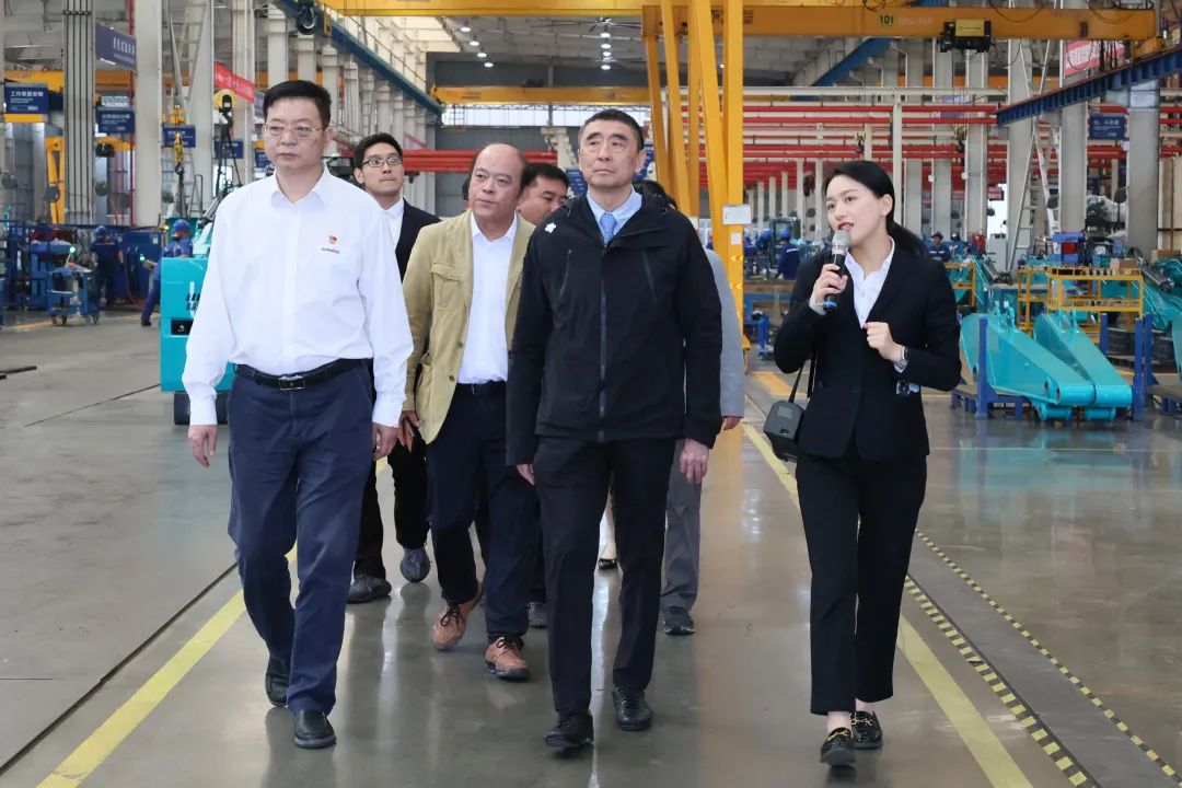 中国机械工业联合会会长徐念沙调研九州ku酷游智能