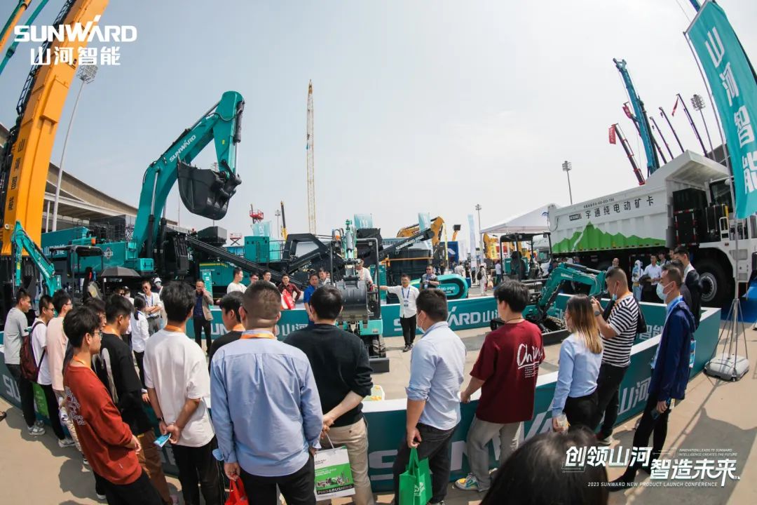 2023 CICEE | 九州ku酷游智能亮相2023长沙国际工程机械展！！智能化、电动化产品站C位