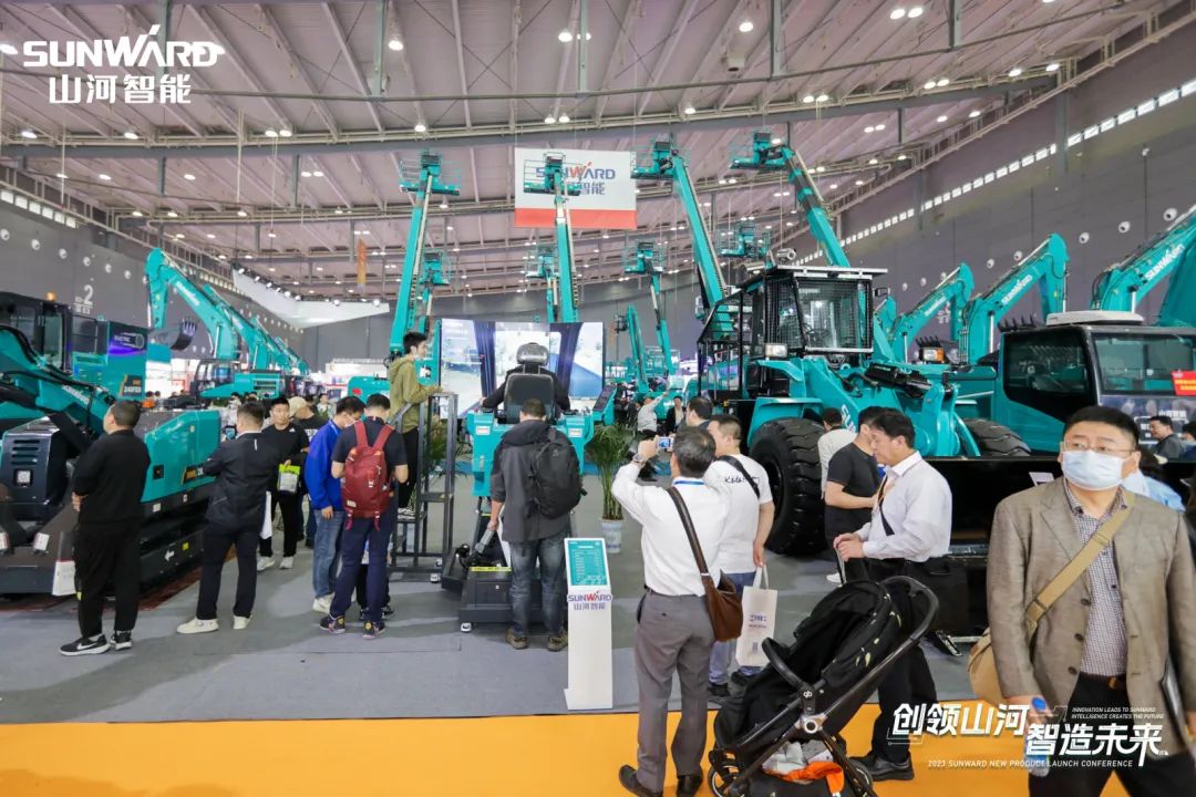 2023 CICEE | 九州ku酷游智能亮相2023长沙国际工程机械展！！智能化、电动化产品站C位