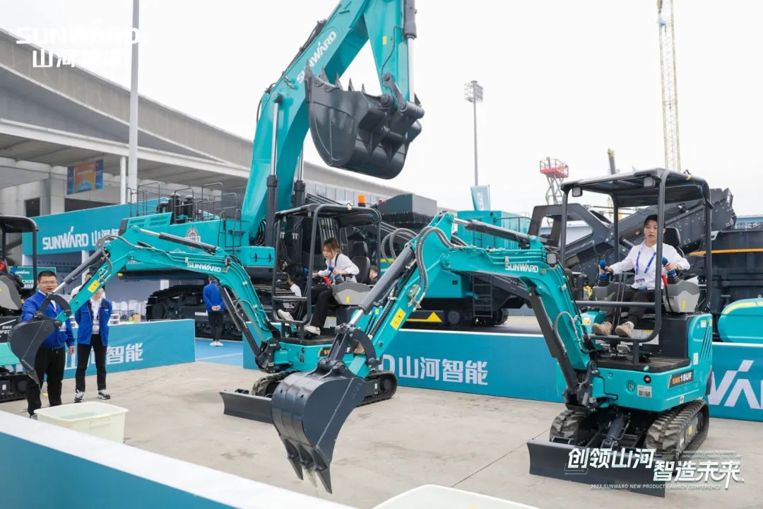 2023 CICEE | 九州ku酷游智能亮相2023长沙国际工程机械展！！智能化、电动化产品站C位