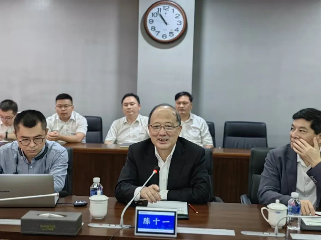 中国科学院院士陈十一率队到访九州ku酷游智能