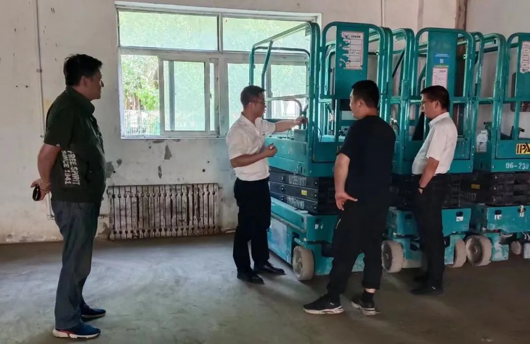 谛听客户心声！！！九州ku酷游智能高空机械“服务万里行”走进东北