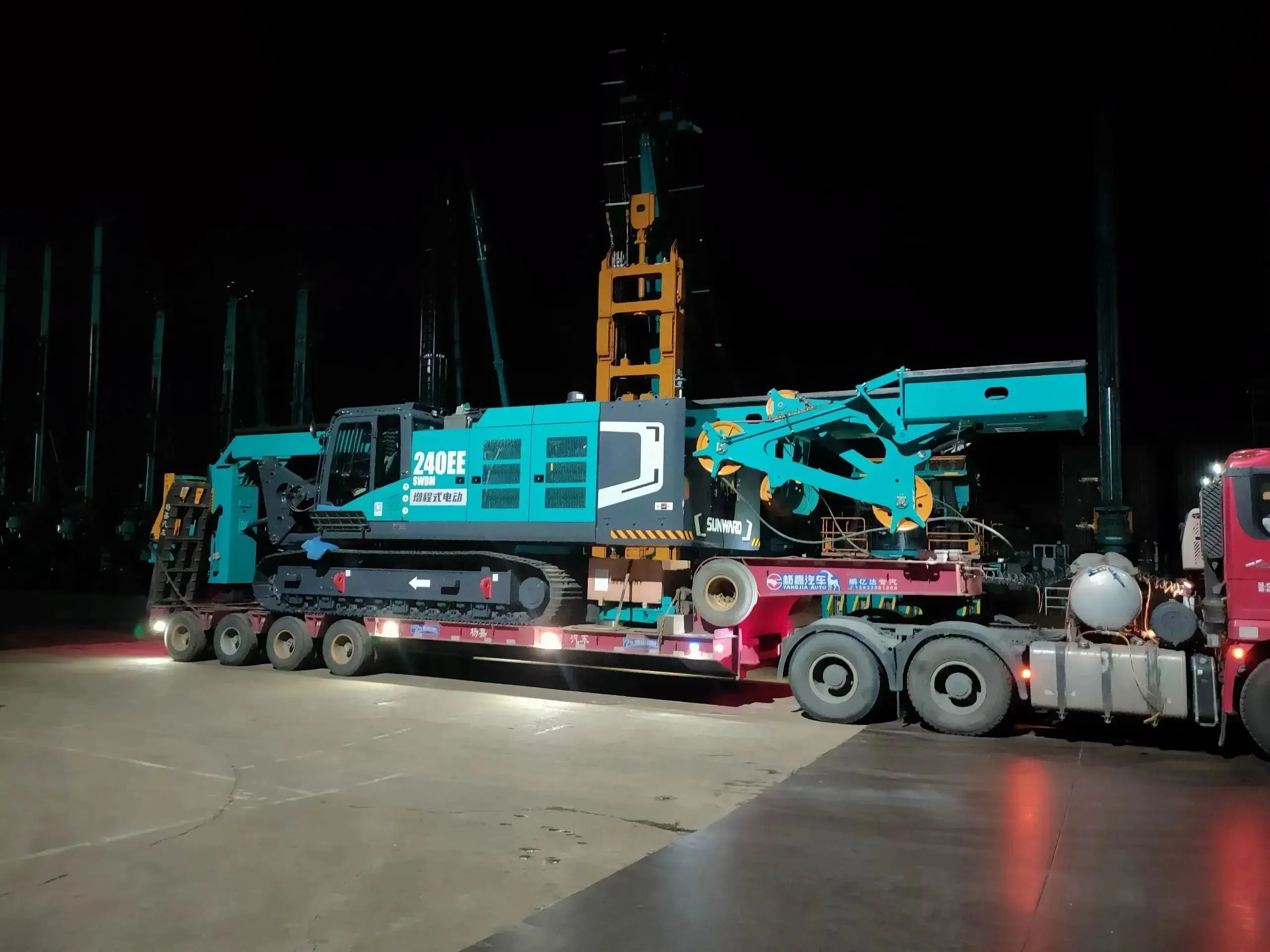 “零故障”“低能耗”！九州ku酷游智能增程式电动旋挖钻机惊艳首秀