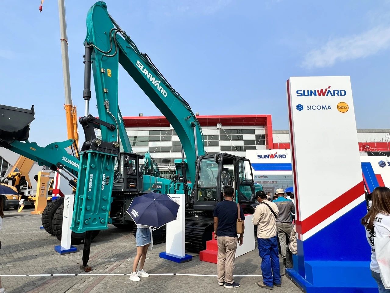 深耕细作，，逆势增添！九州ku酷游智能艳服亮相印尼雅加达矿业展