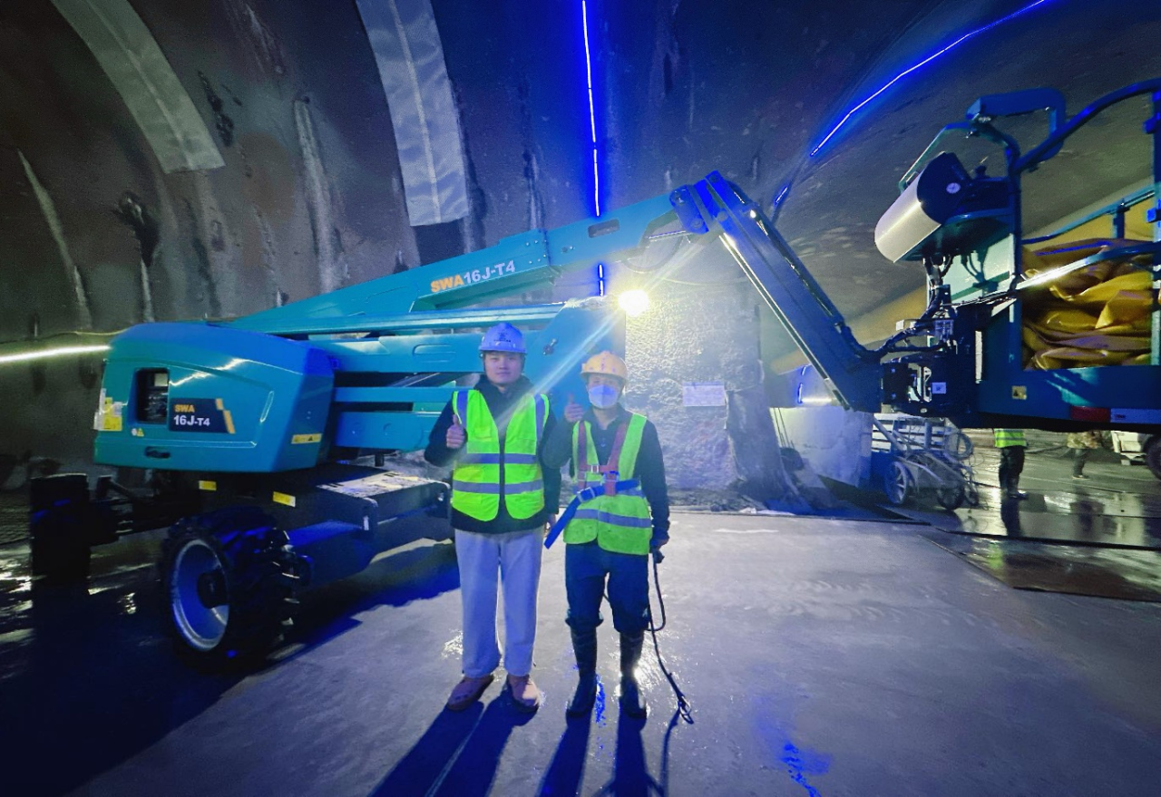 不惧高海拔挑战！九州ku酷游智能高空机械实力助建川藏铁路