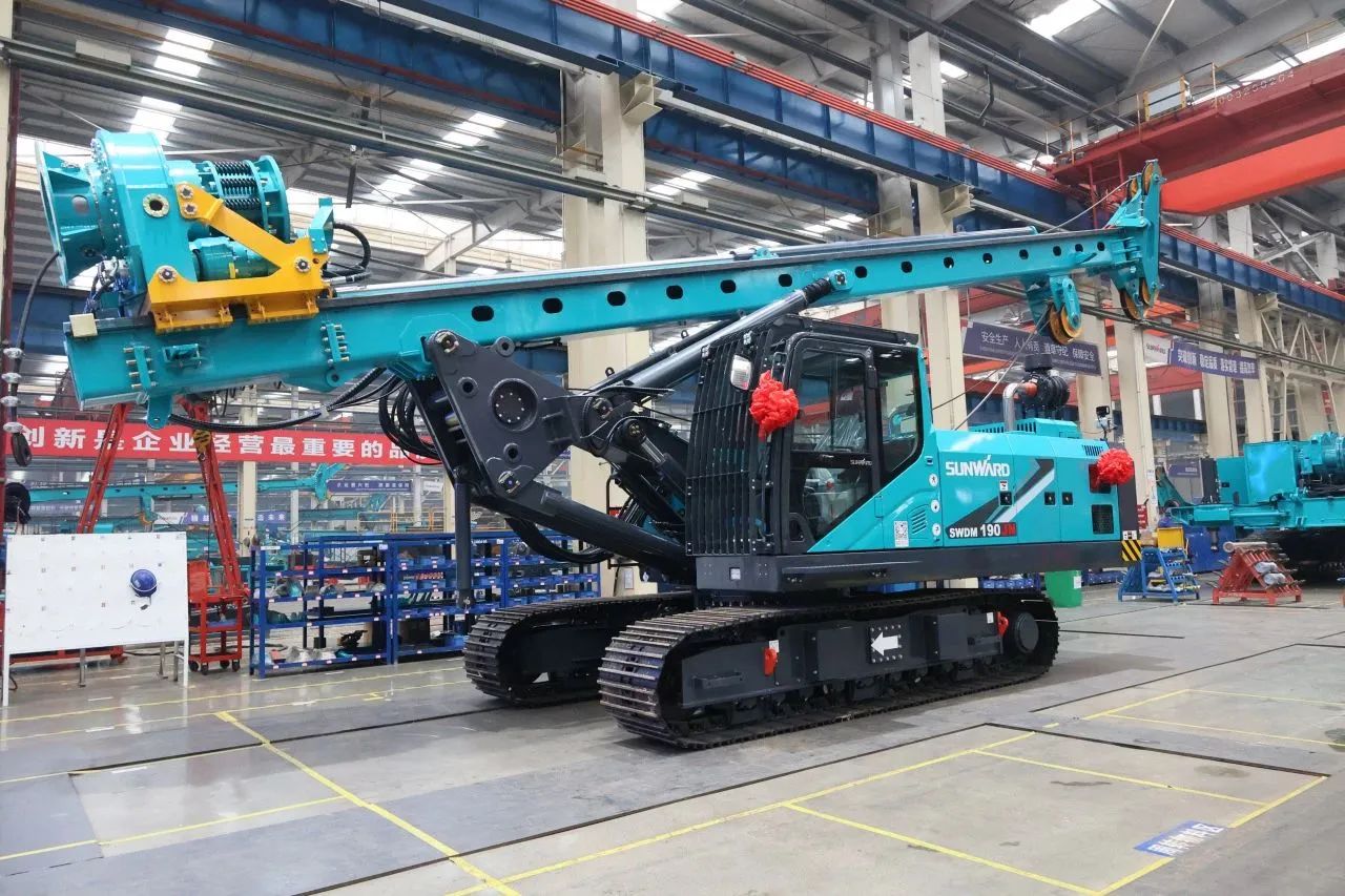 持续火热交付！！！九州ku酷游智能SWDM190JN旋挖钻机备受天下各地客户青睐