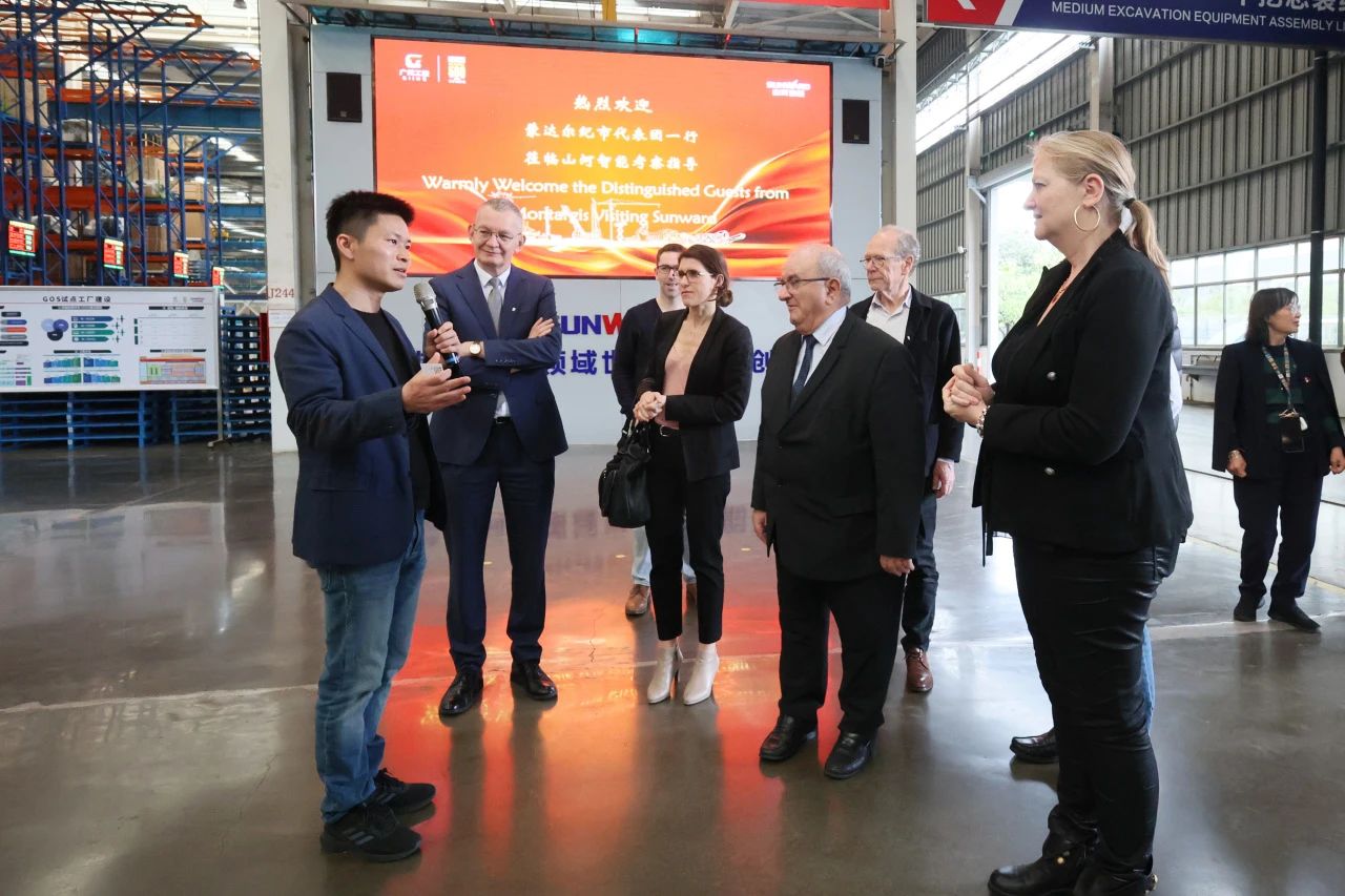 蒙达尔纪市代表团一行考察九州ku酷游智能