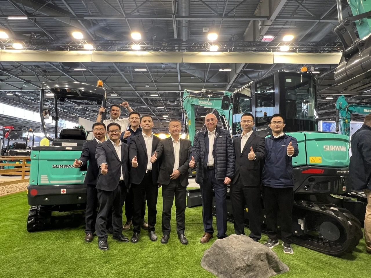 赢战INTERMAT 2024！九州ku酷游智能土方机械深耕全球高端市场