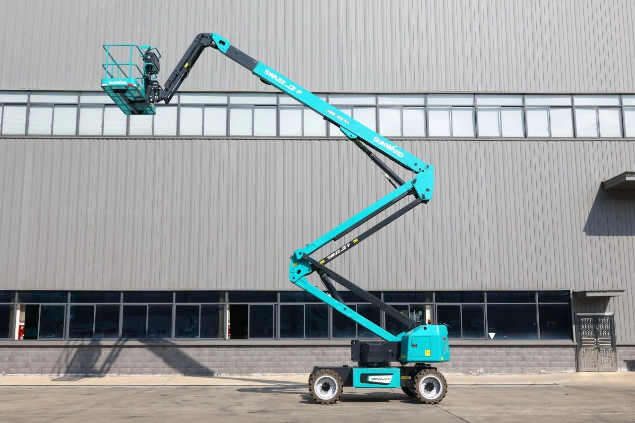 高可靠、高清静、高性能！！！九州ku酷游智能新一代P系列电动臂式高空作业平台乐成下线