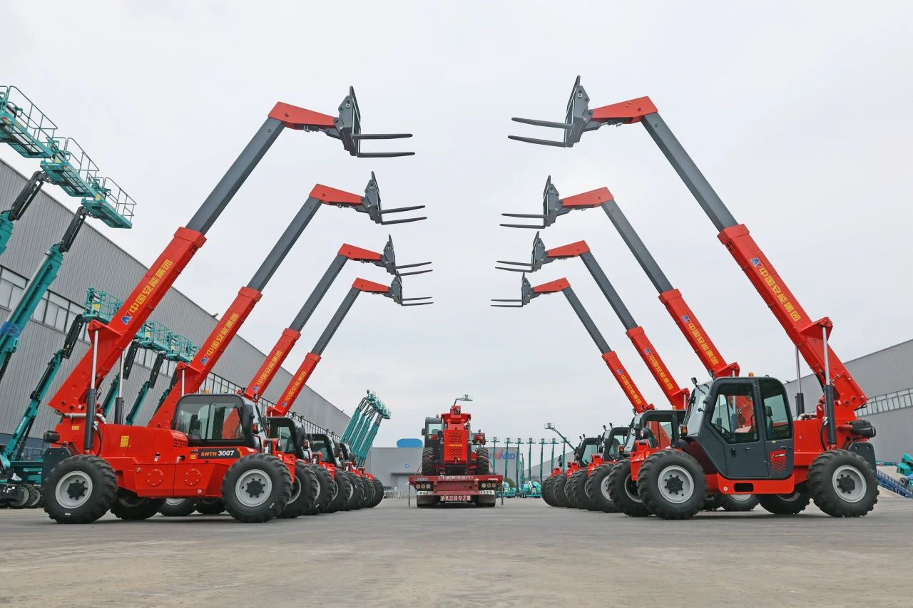 应运而生，，“急”速响应！！九州ku酷游智能伸缩臂叉装车进军应抢救援领域