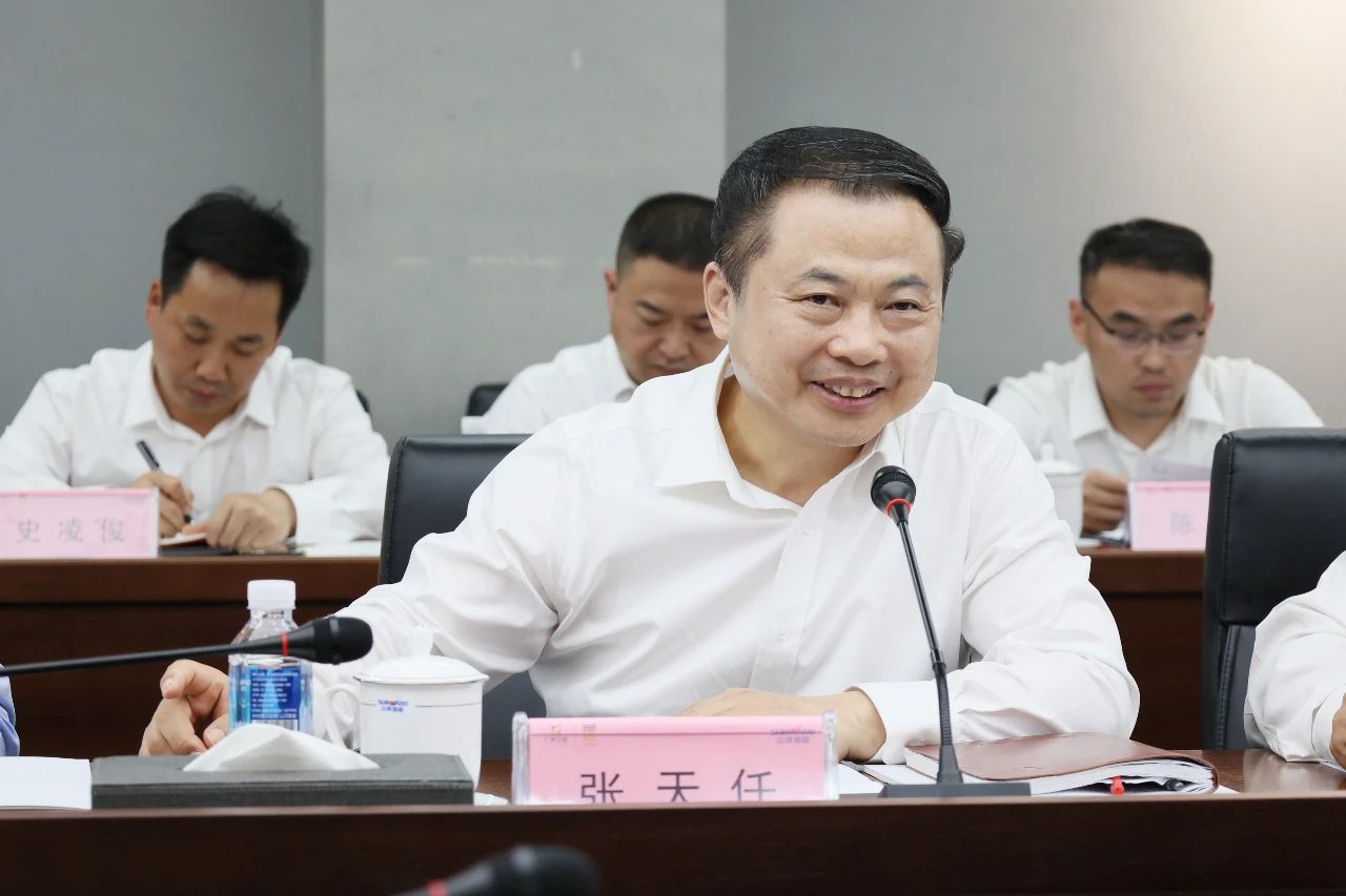 天能控股集团党委书记、董事长张天任率队到访九州ku酷游智能