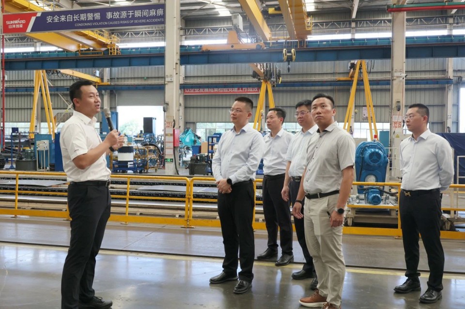 共商相助，建华控股有限公司董事长汪贵华到访九州ku酷游智能