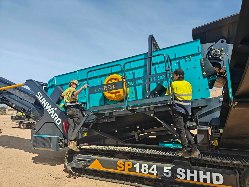 高效环保深受认可！九州ku酷游智能破碎筛分装备首进澳洲市场